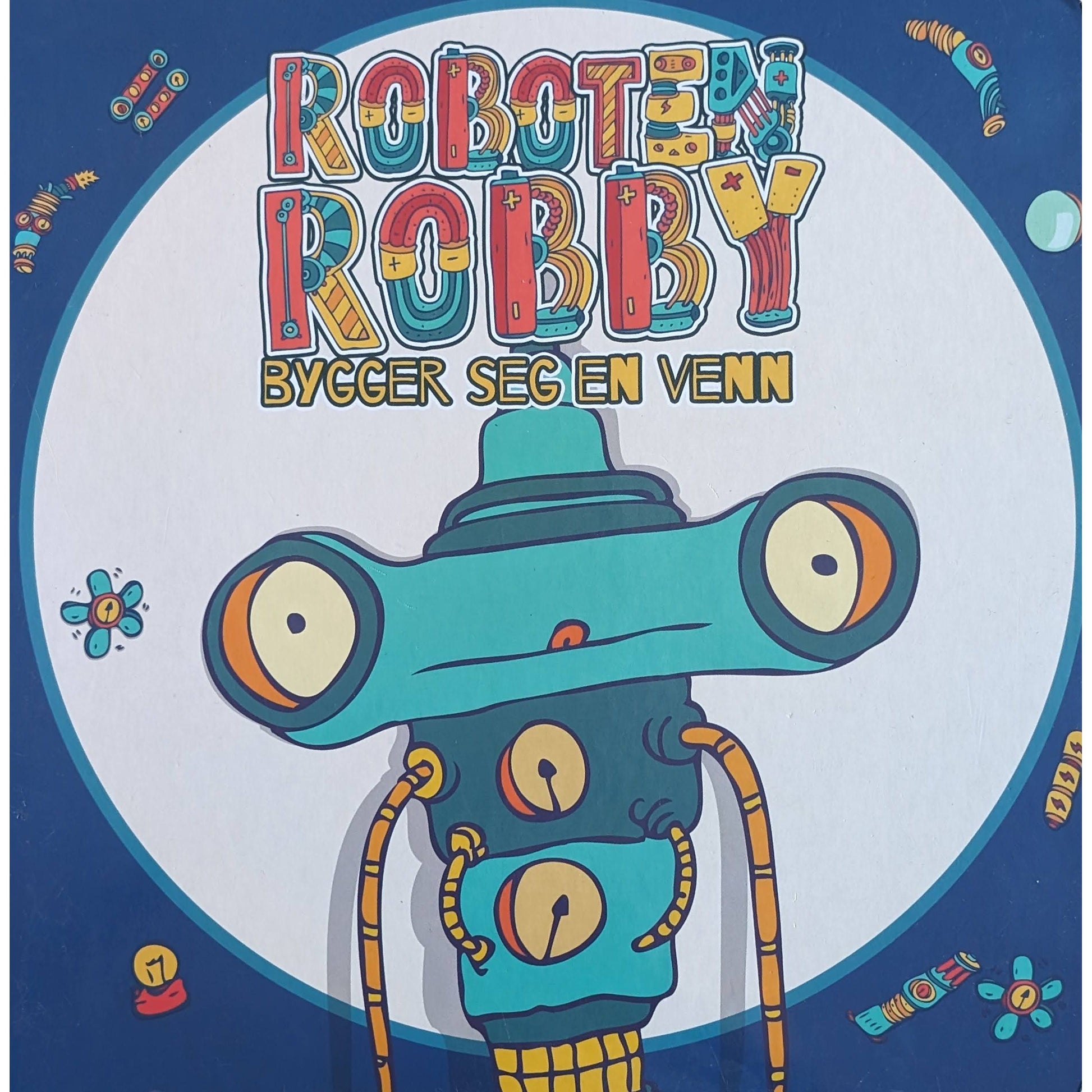 Roboten Robby bygger seg en venn - Brukte pekebøker