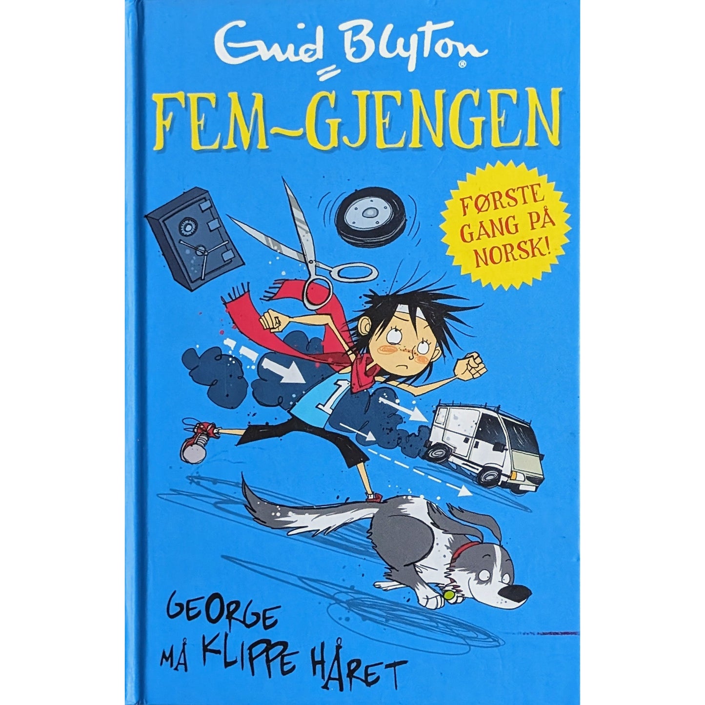 Fem-gjengen - Georg må klippe håret, brukte bøker av Enid Blyton