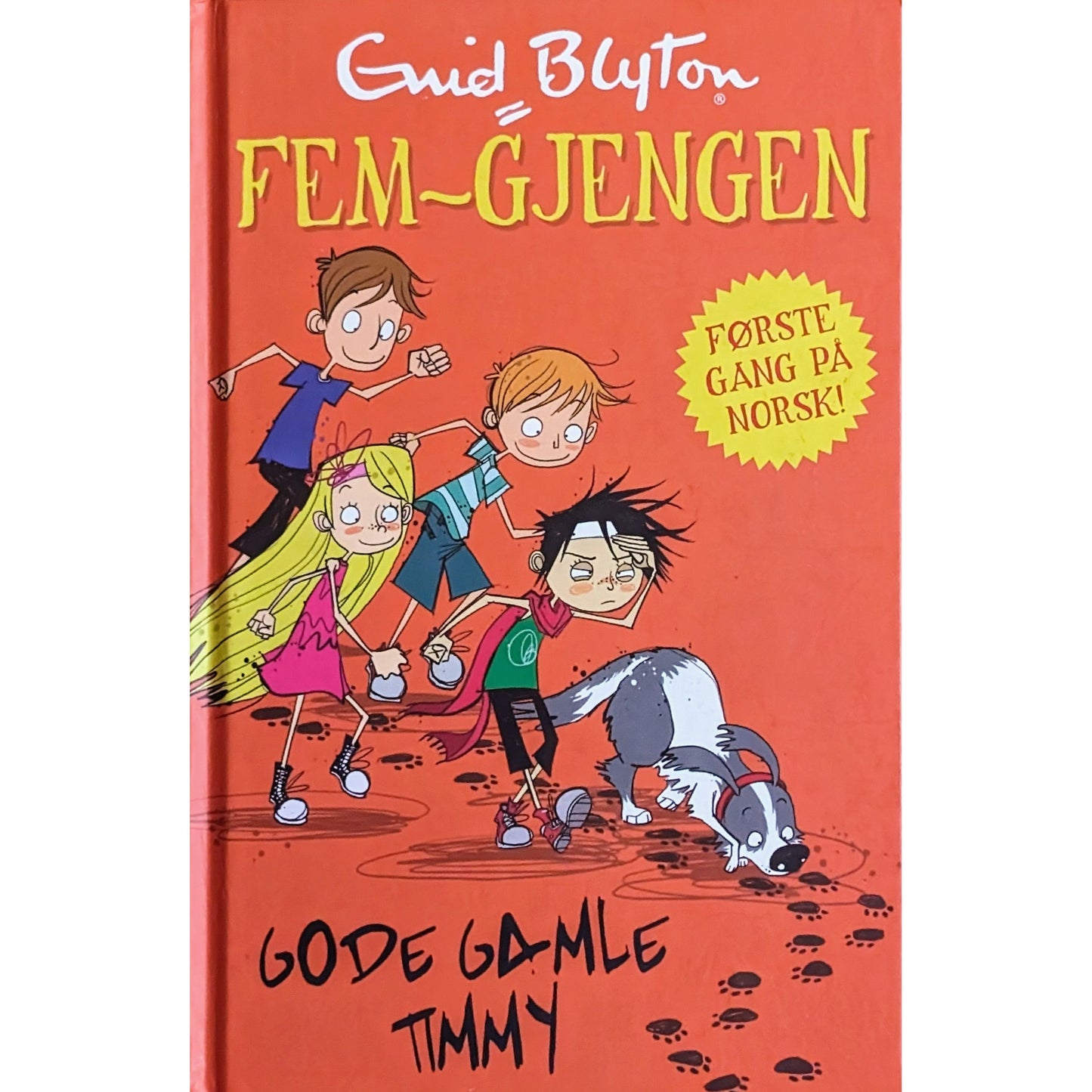 Fem-gjengen - Gode gamle Timmy, brukte bøker av Enid Blyton