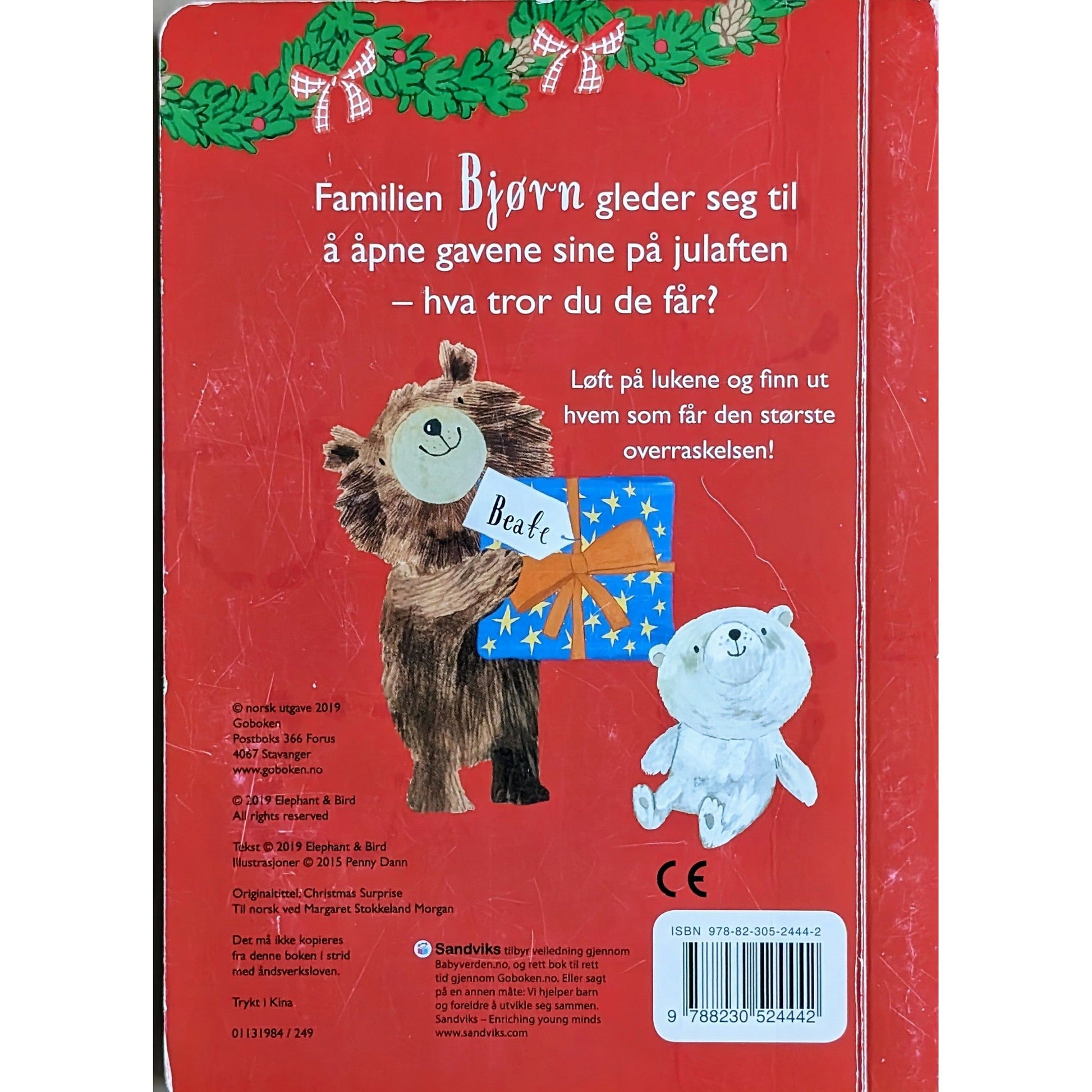 En juleoverraskelse. Brukte bøker utgitt av Go'boken