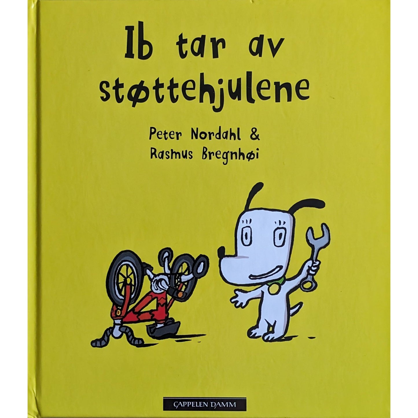 Ib tar av støttehjulene. Brukte bøker av Peter Nordahl