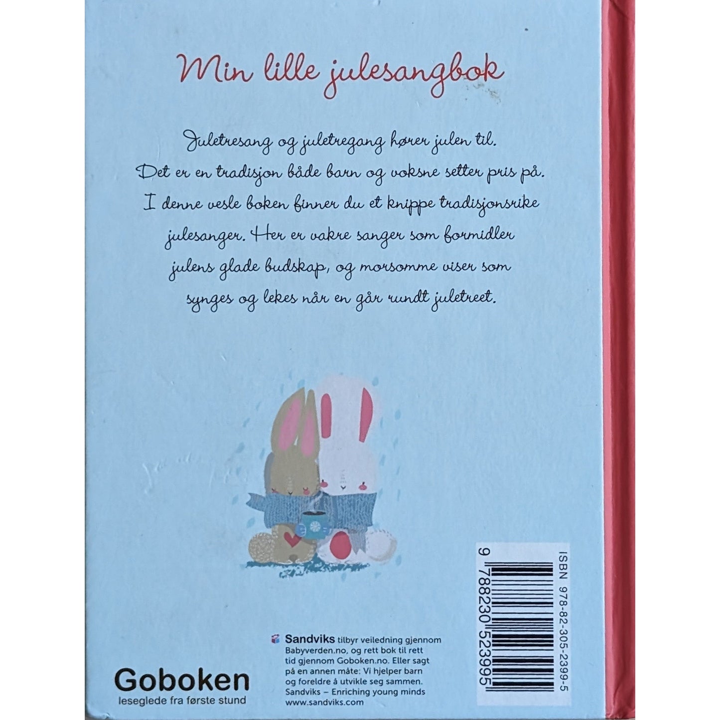 Min lille julesangbok. Brukte bøker utgitt av Go'boken