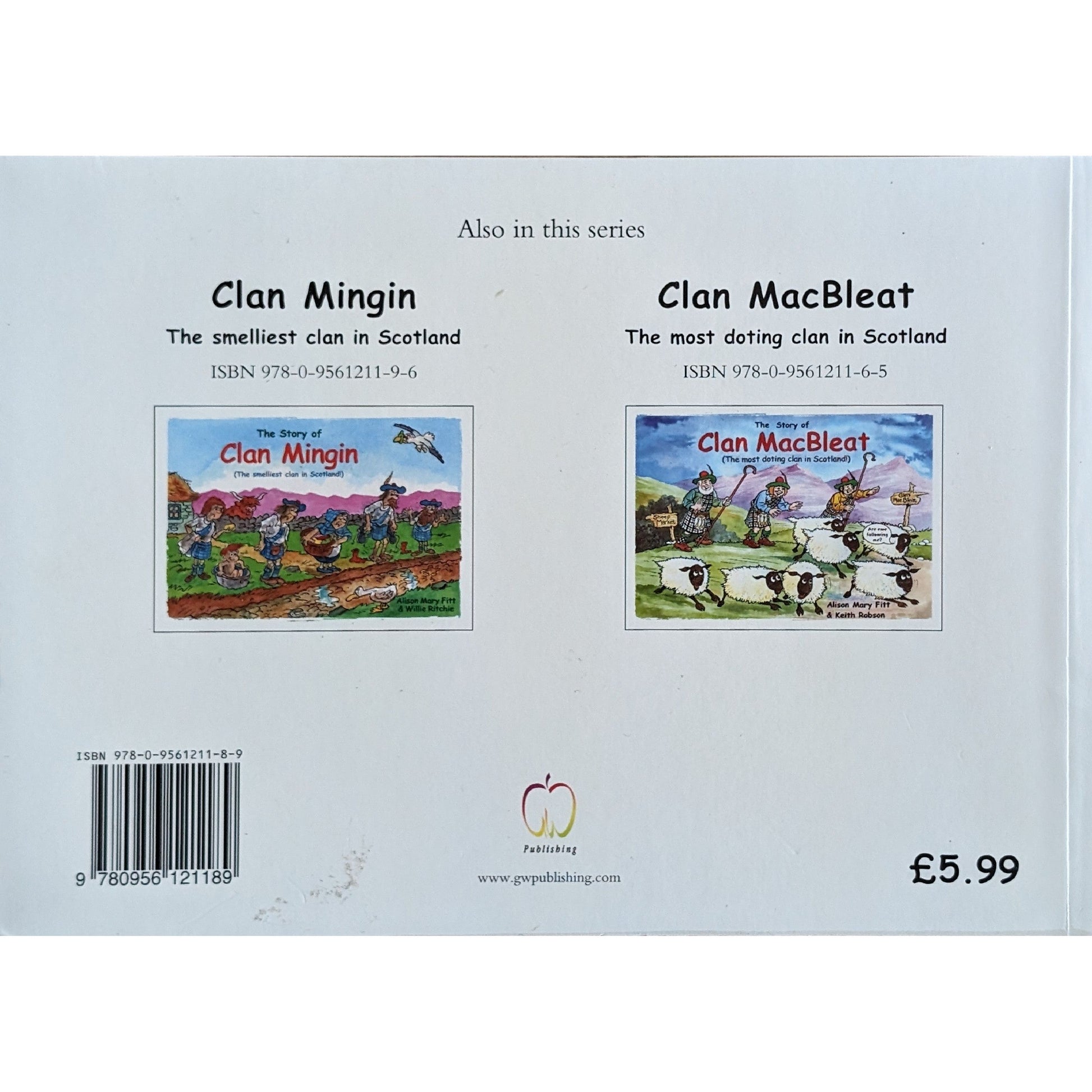 The Story of Clan McWee. Brukte bøker av Alison Mary Fitt og Willie RItchie