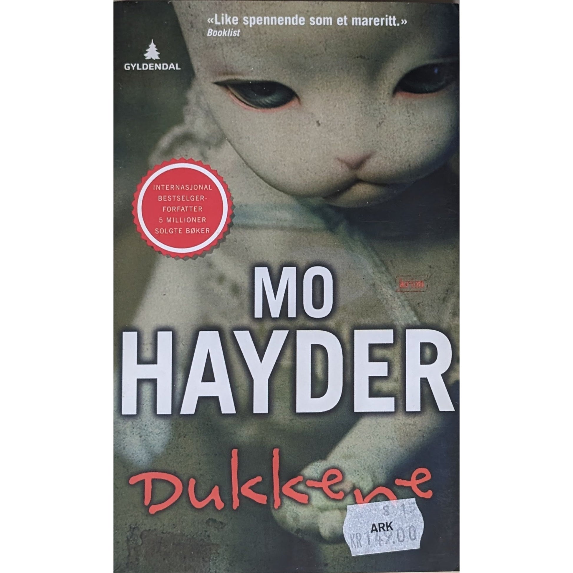 Dukkene. Brukte bøker av Mo Hayder