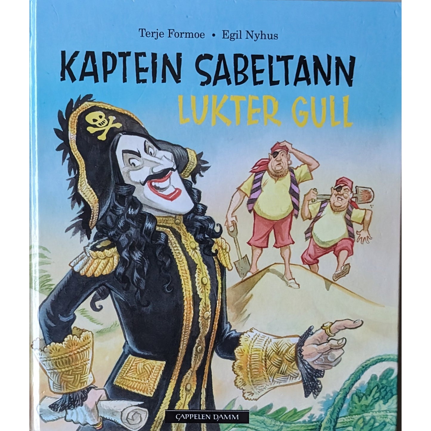 Kaptein Sabeltann lukter gull, brukte bøker av Terje Formoe og Egil Nyhus