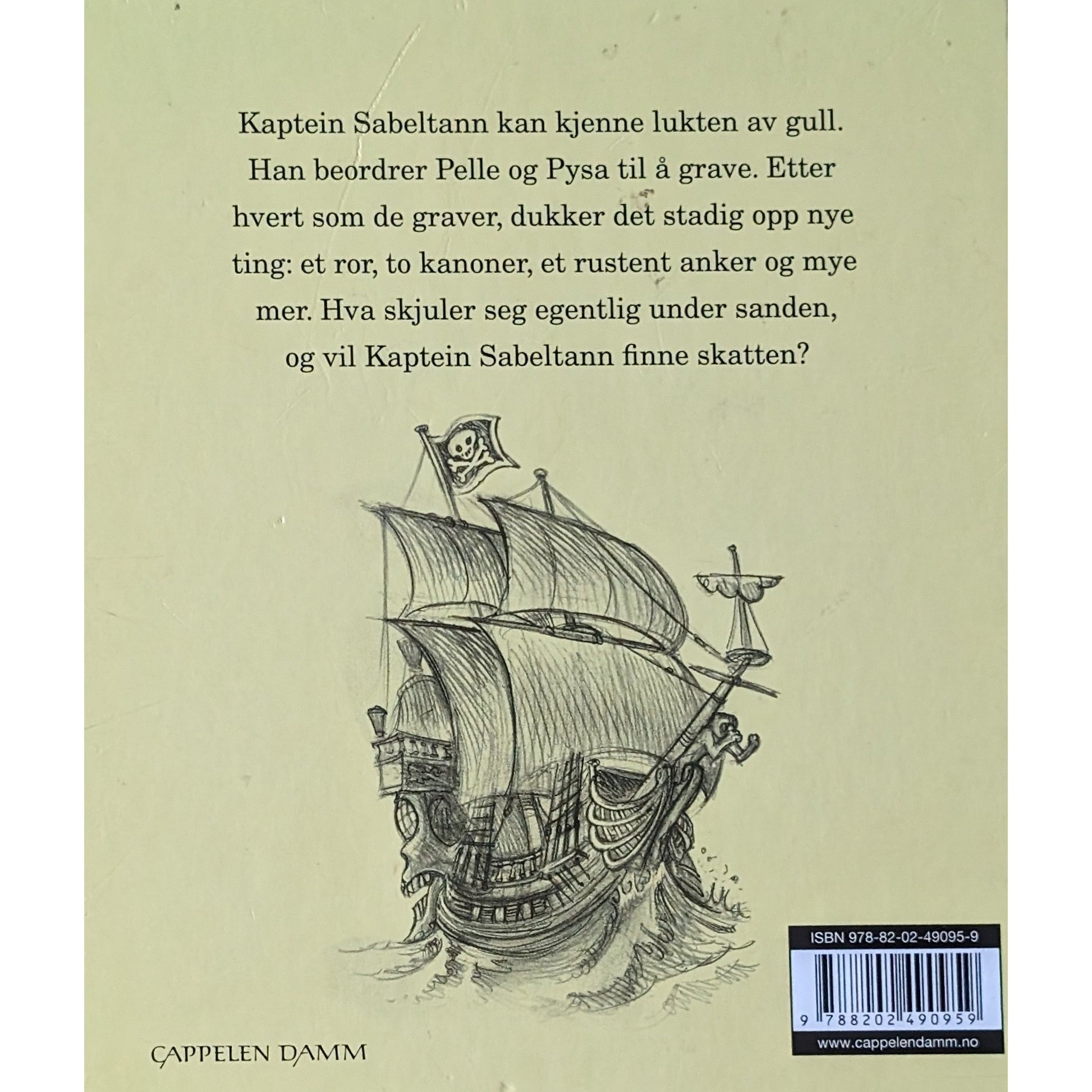Kaptein Sabeltann lukter gull, brukte bøker av Terje Formoe og Egil Nyhus