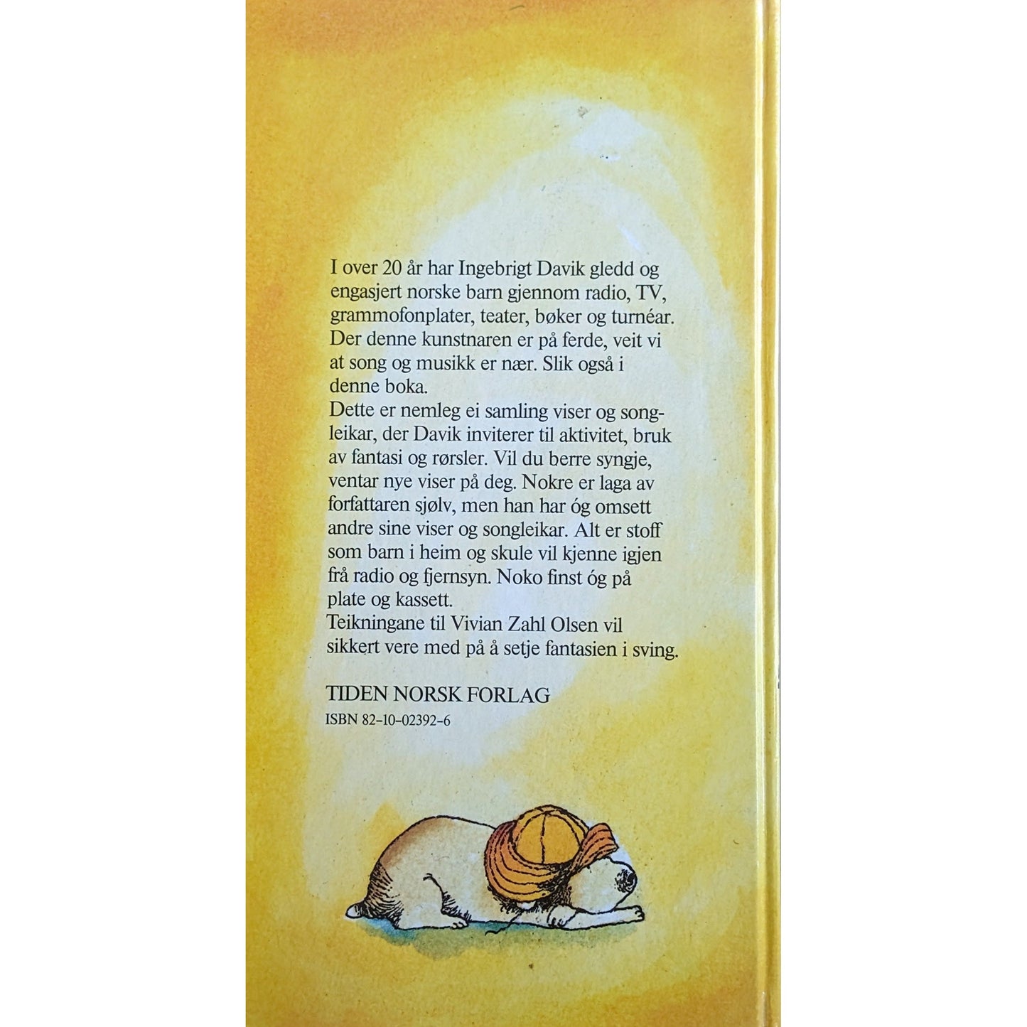 Syng og leik i solskin og sølevêr, brukte barnebøker av Ingebrigt Davik