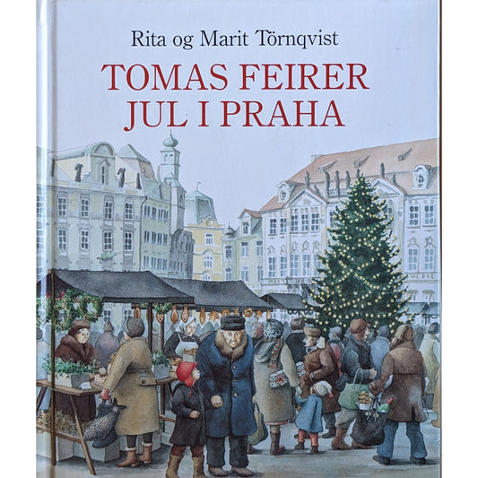 Tomas feirer jul i Praha. Brukte barnebøker av Rita og Marit Törnqvist