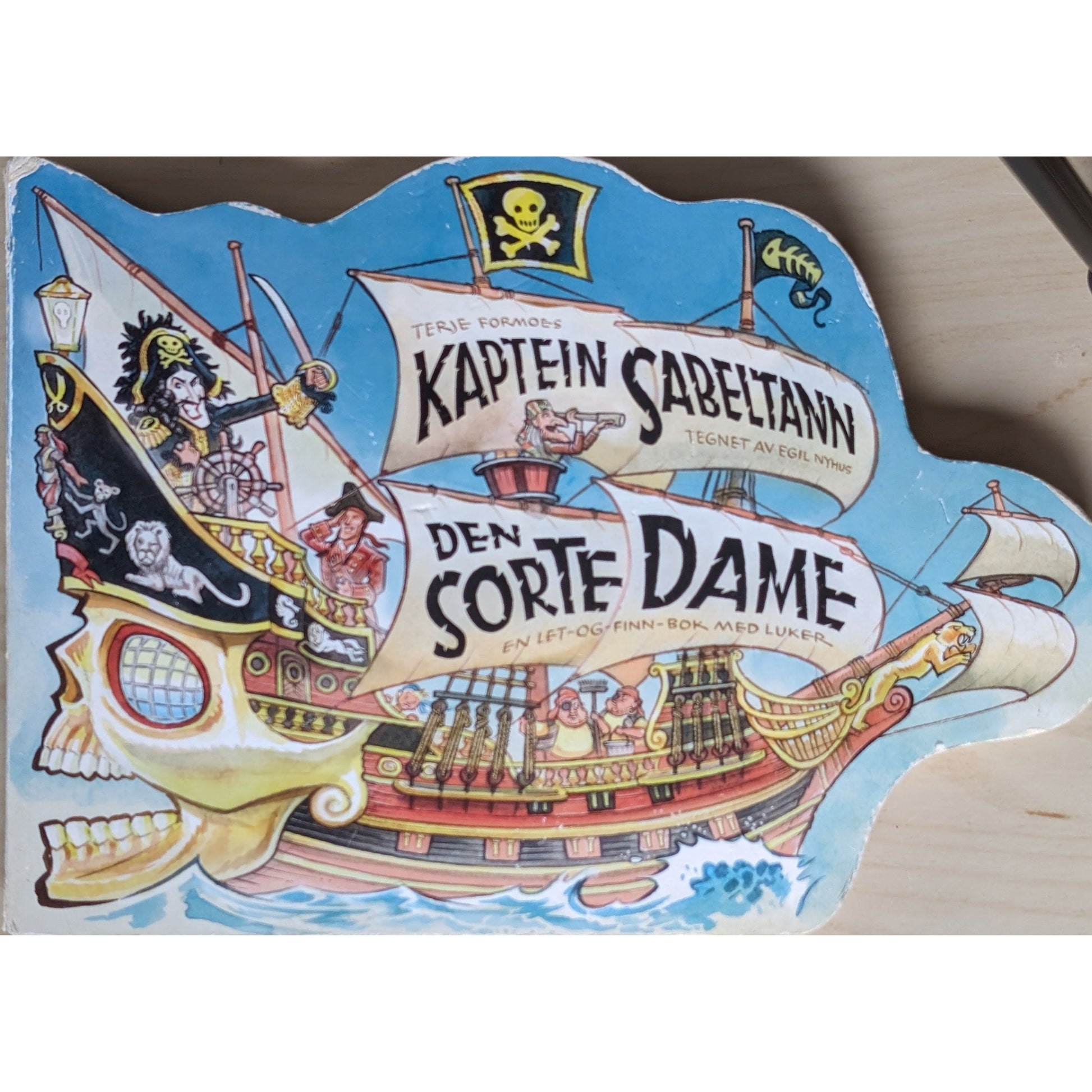 Kaptein Sabeltann Og Den Sorte Dame Brukte B ker Av Terje Formoe kaptein-sabeltann-og-den-sorte-dame-brukte-b-ker-av-terje-formoe