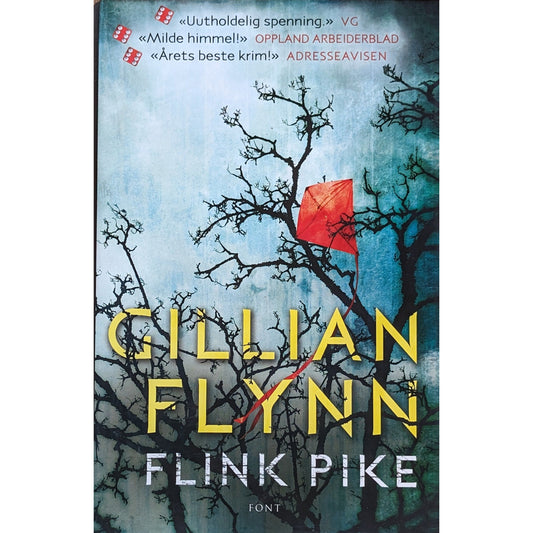 Flink pike  (Gone girl), brukte bøker av Gillian Flynn
