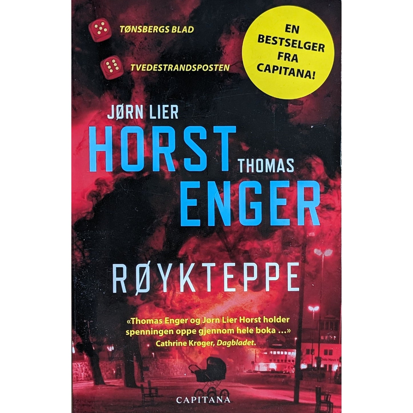 Røykteppe, brukte bøker av Jørn Lier Horst og Thomas Enger