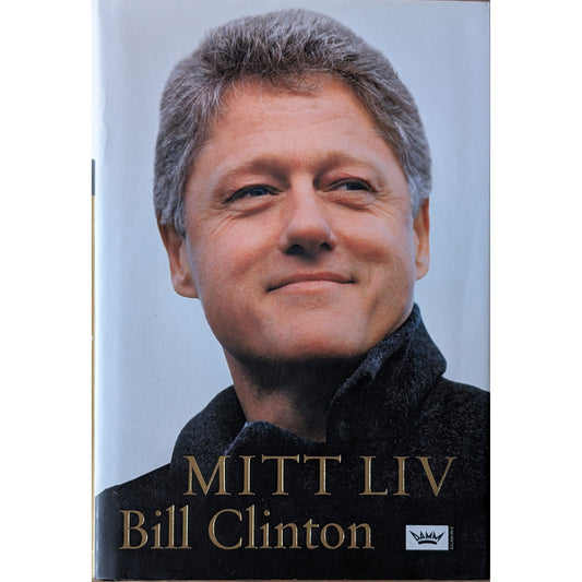 Mitt liv.  Brukte bøker av Bill Clinton. Selvbiografi