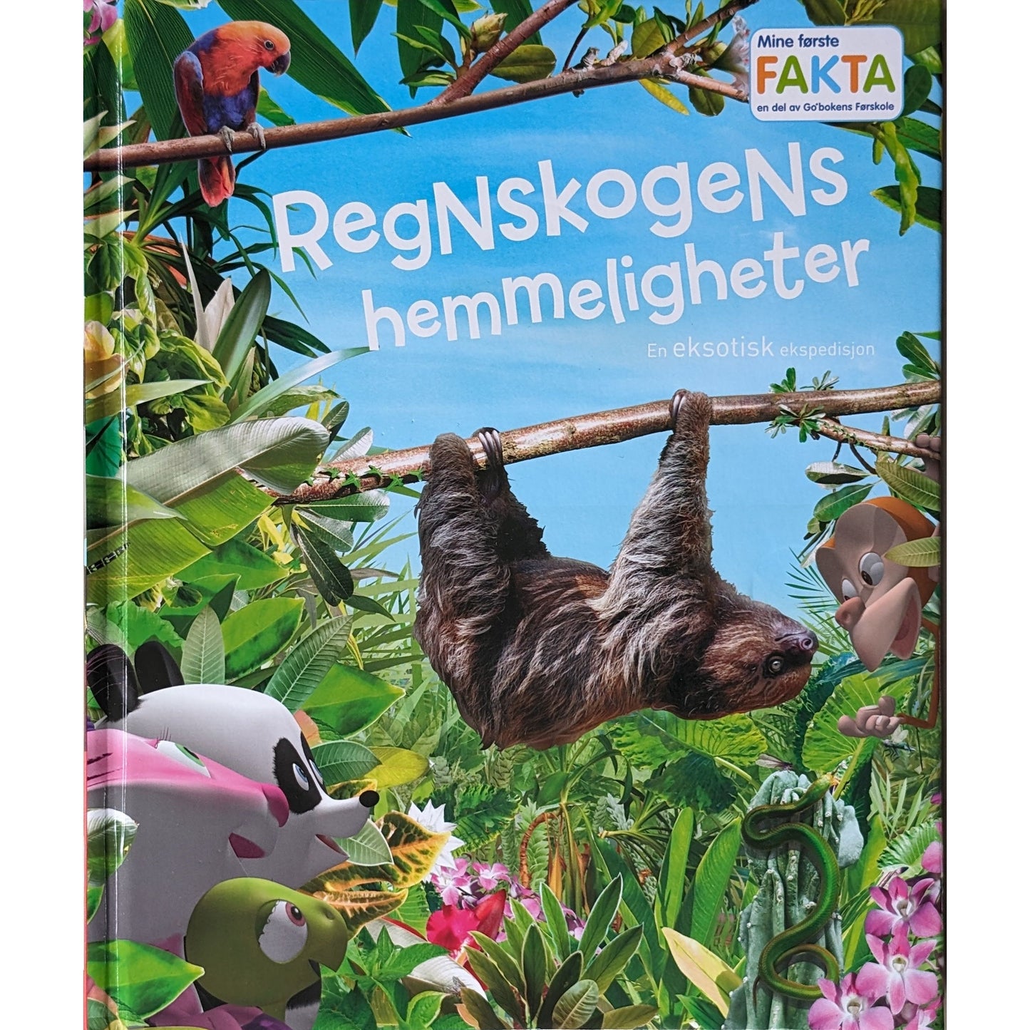 Regnskogens hemmeligheter, brukte bøker i Mine første fakta-serien