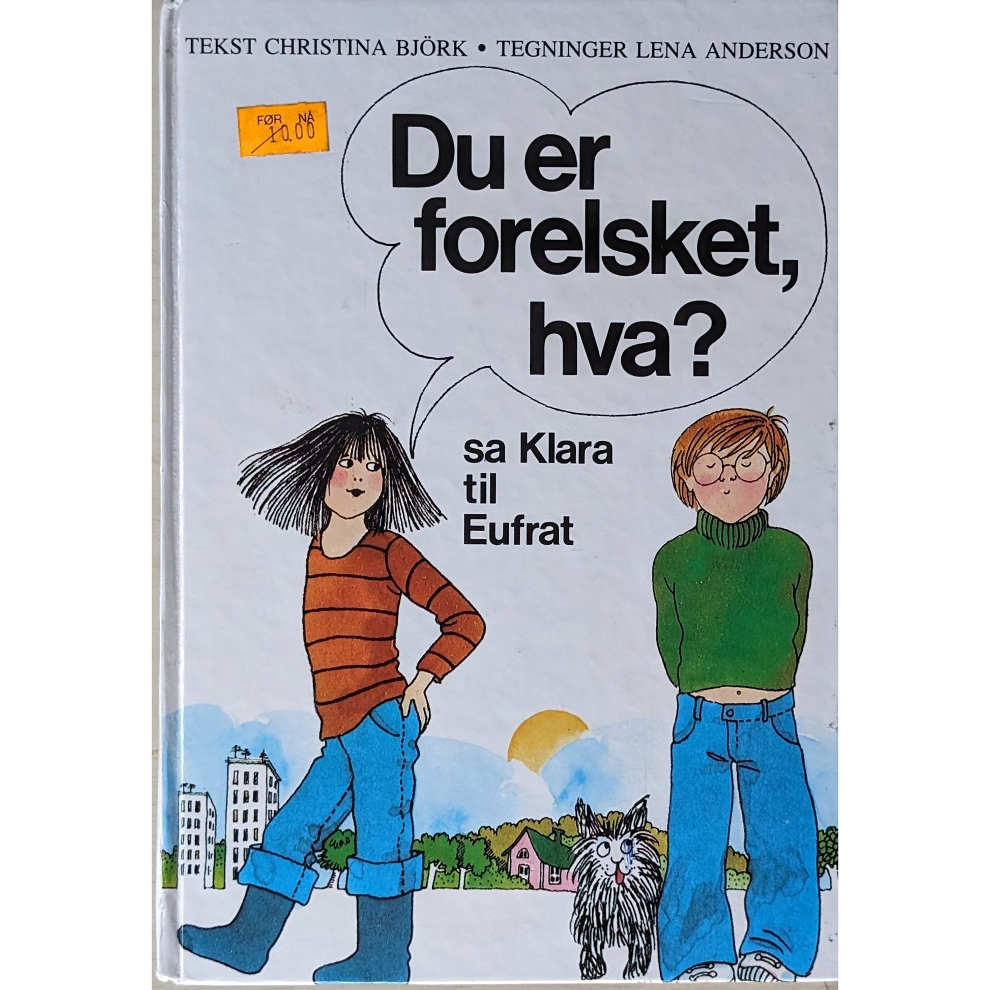 Du er forelsket, hva?, brukte bøker av Christina Björk og Lena Anderson