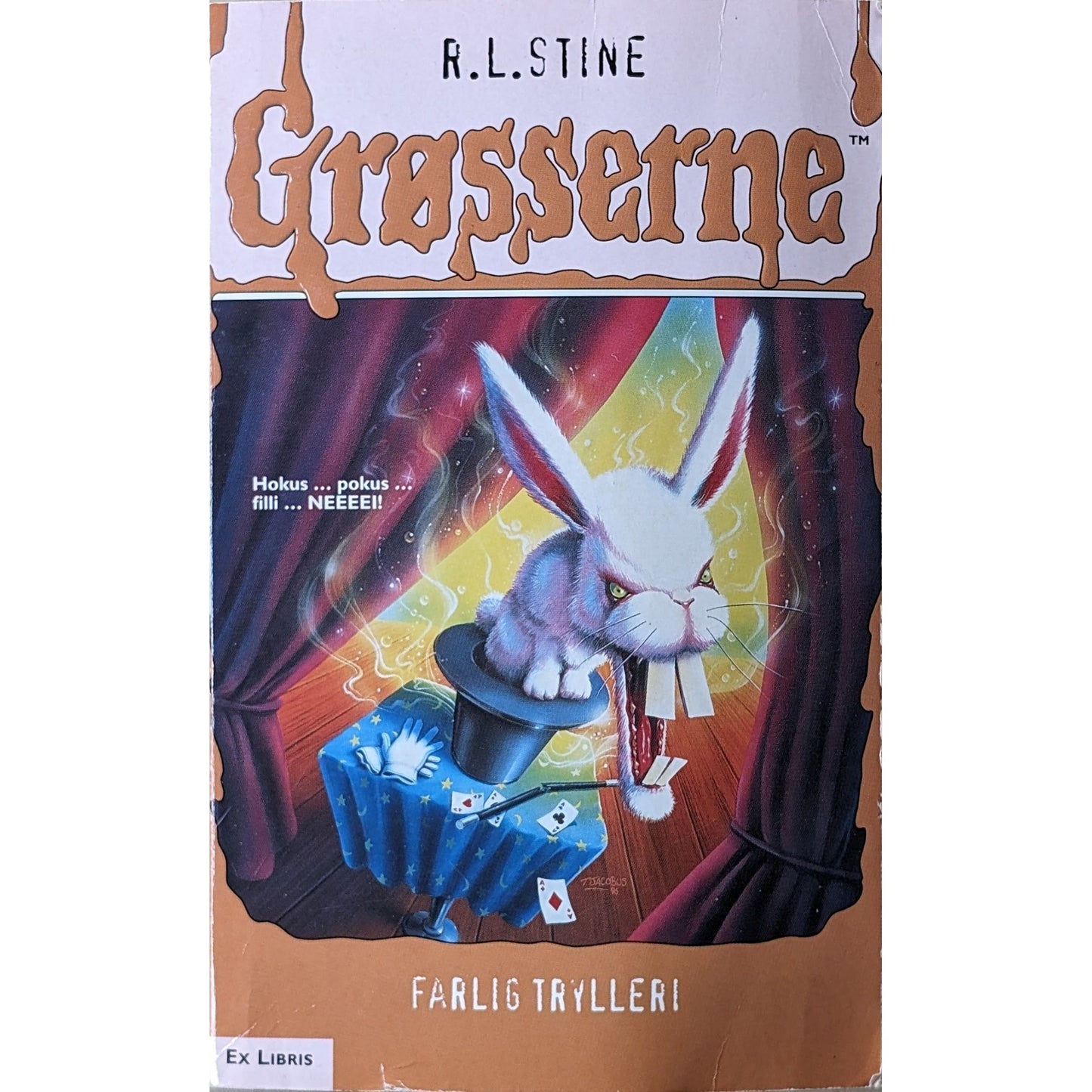 Grøsserne 41 - Farlig trylleri - Brukte bøker av R.L. Stine