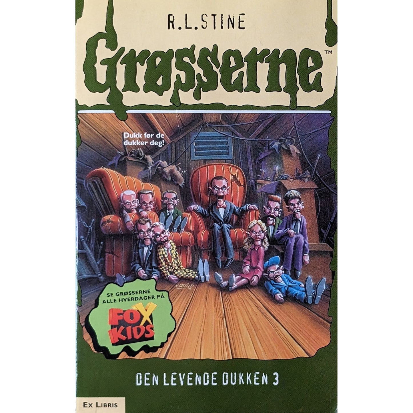 Grøsserne 40 - Den levende dukken 3 - Brukte bøker av R.L. Stine ...