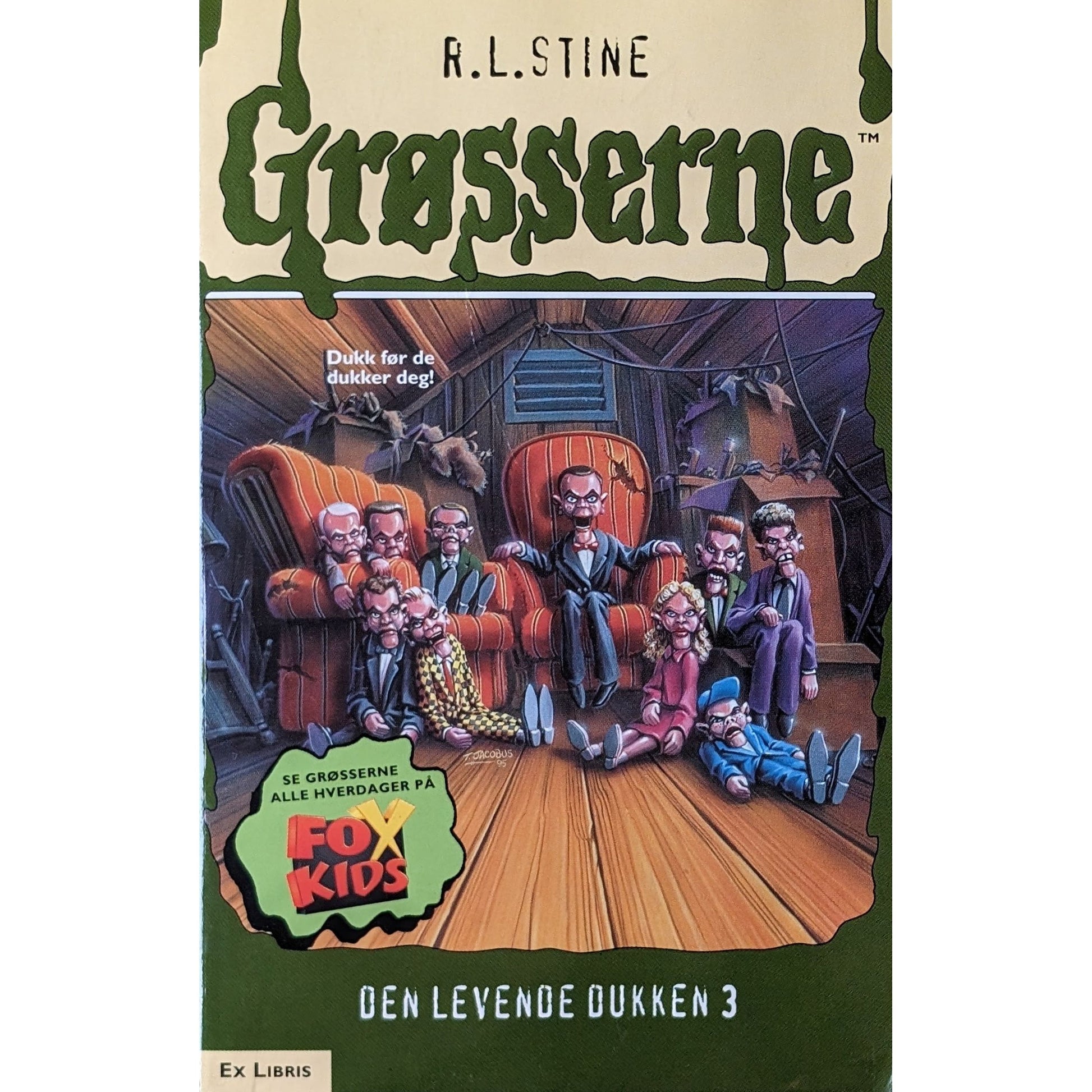 Grøsserne 40 - Den levende dukken 3 - Brukte bøker av R.L. Stine