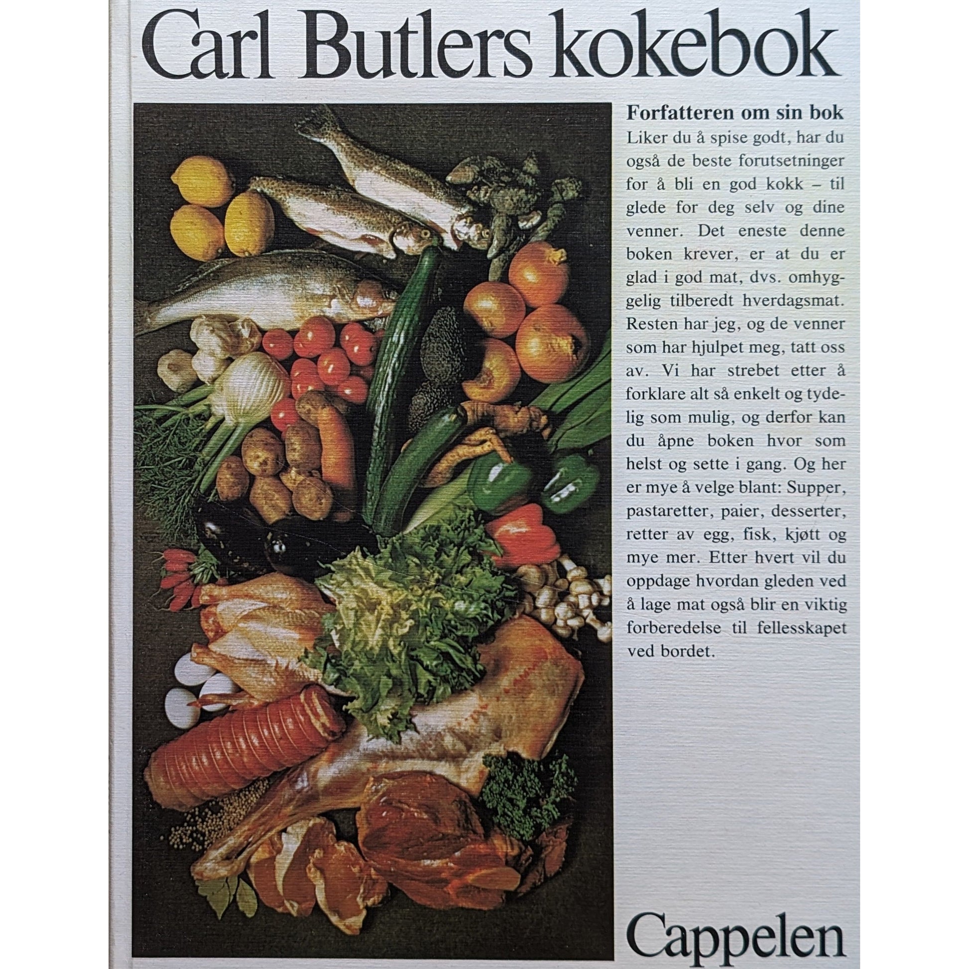 Carl Butlers kokebok. Brukt bok av Carl Butler