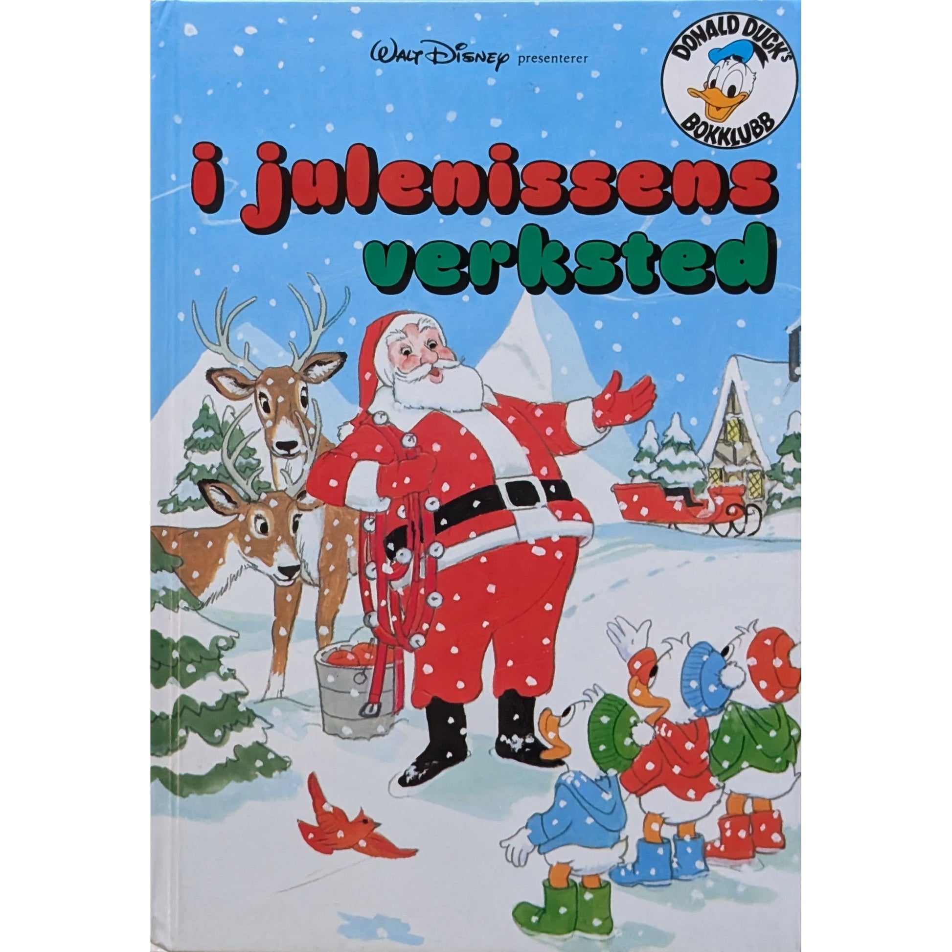 Disney's: i julenissens verksted. Brukte bøker