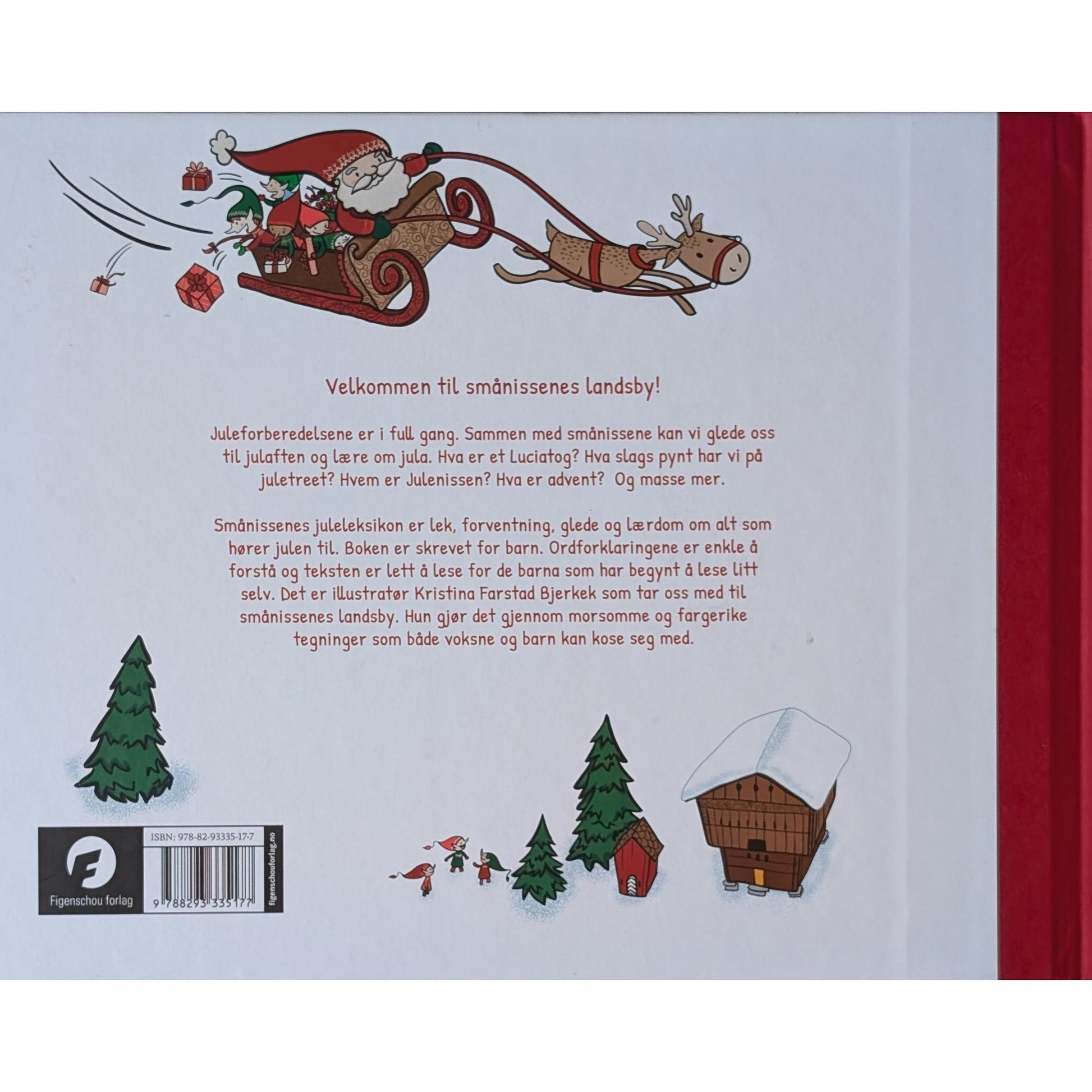 Smånissenes juleleksikon, brukte bøker av Kristina Farstad Bjerkek