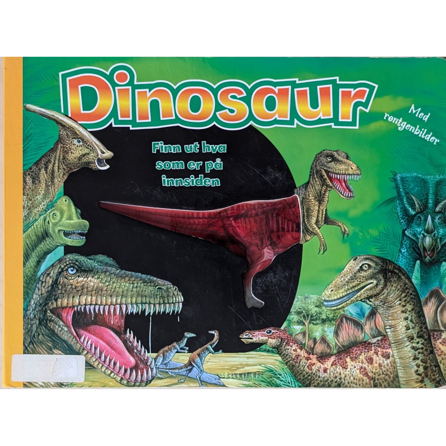 Dinosaur, med røntgenbilder Brukte bøker om dinosaurer