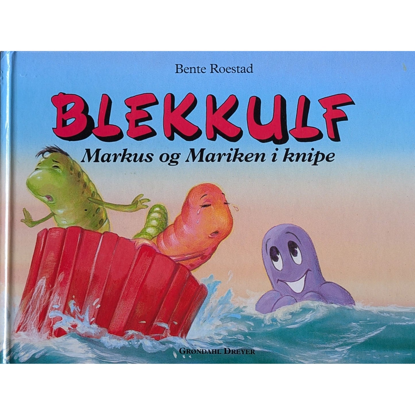 Blekkulf. Markus og Mariken i knipe, brukte bøker av Bente Roestad
