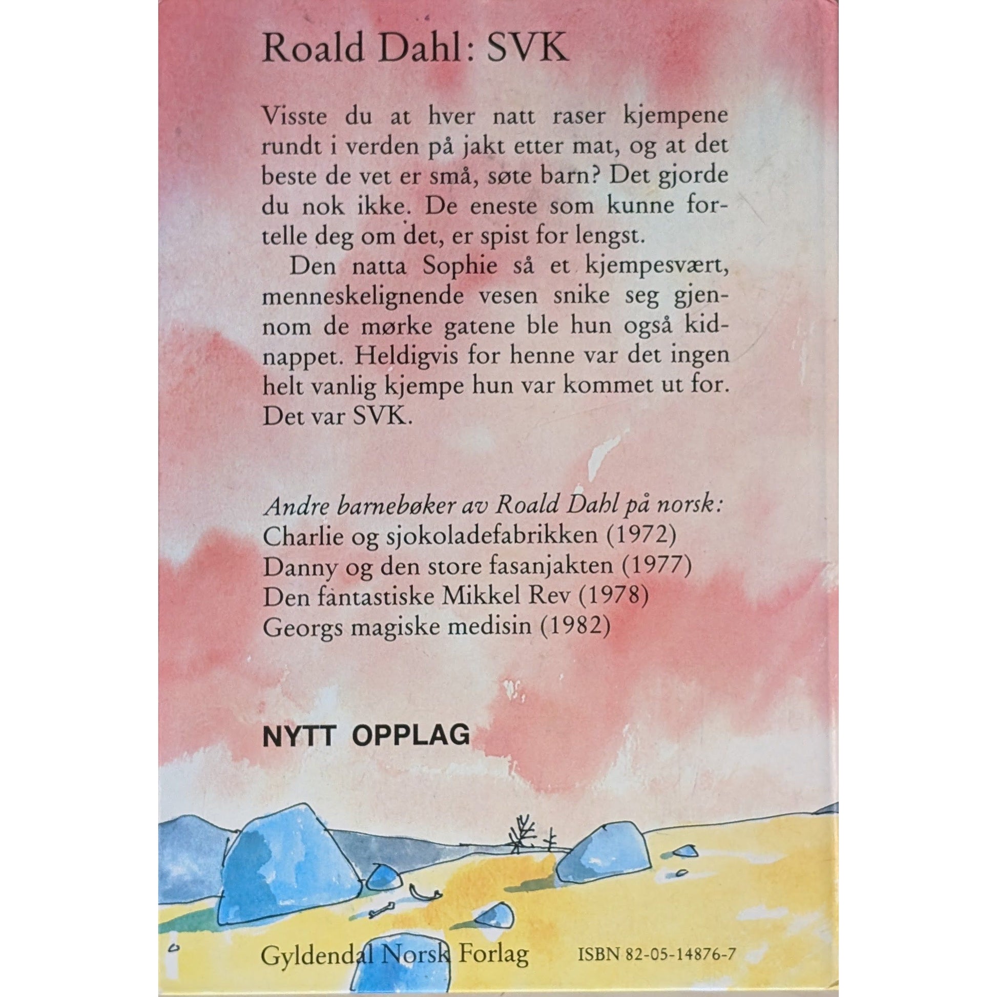 SVK - Brukte bøker av Roald Dahl og Quentin Blake