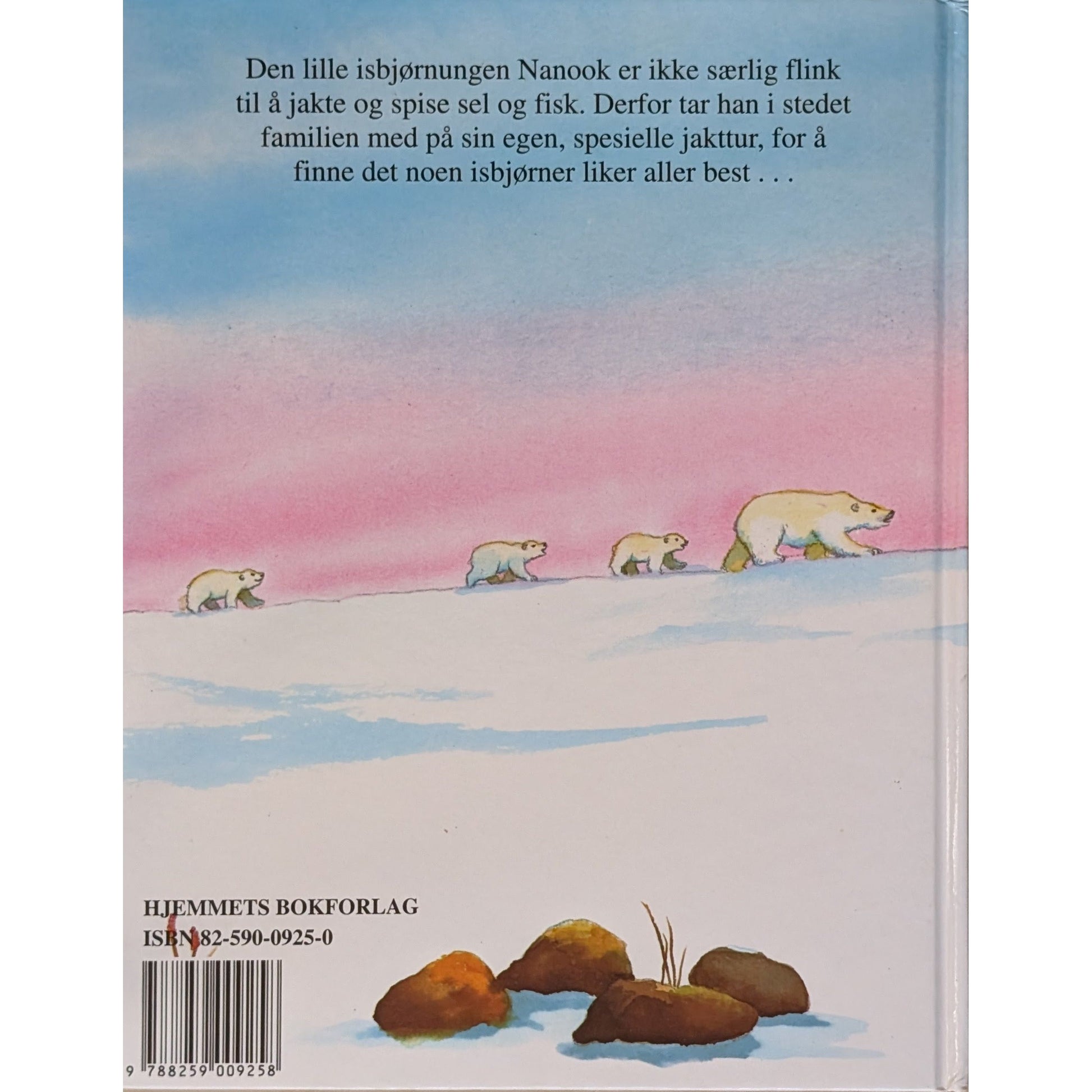 Isbjørnen Nanook. Brukte bøker av Margaret Andrew og Mark Foreman