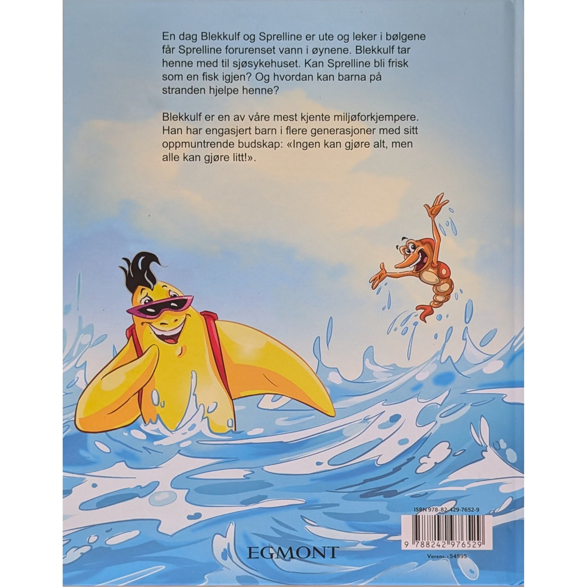 Blekkulf. Sprelline på sjøsykehuset, brukte bøker av Bente Roestad