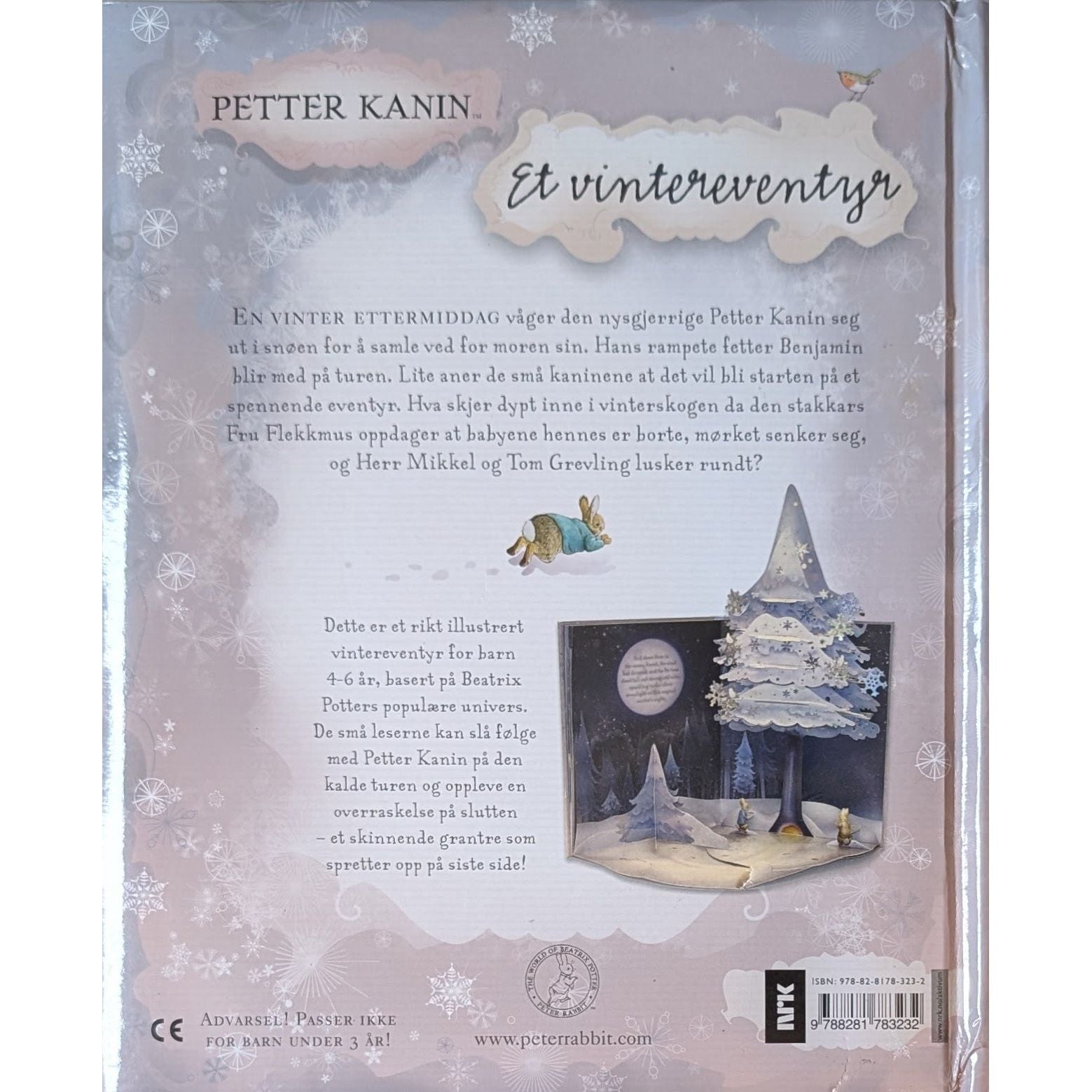 Petter Kanin - Et vintereventyr. Brukte bøker av Beatrix Potter