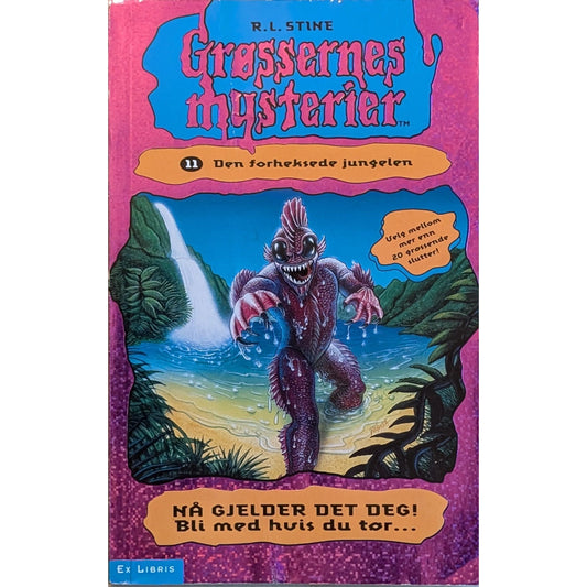 Grøssernes mysterier 11 - Den forheksede jungelen - Brukte bøker av R.L. Stine