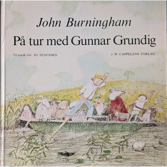 På tur med Gunnar Grundig, brukte bøker av John Burningham