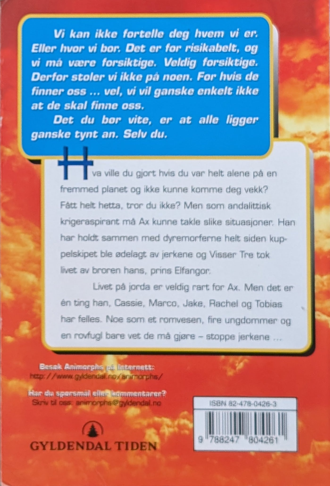 Den fremmede - Animorphs #8, brukte bøker av K.A. Applegate