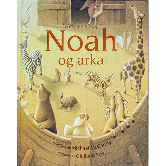 Noah og arka, brukte bøker av Michael McCarthy og Giuliano Ferri