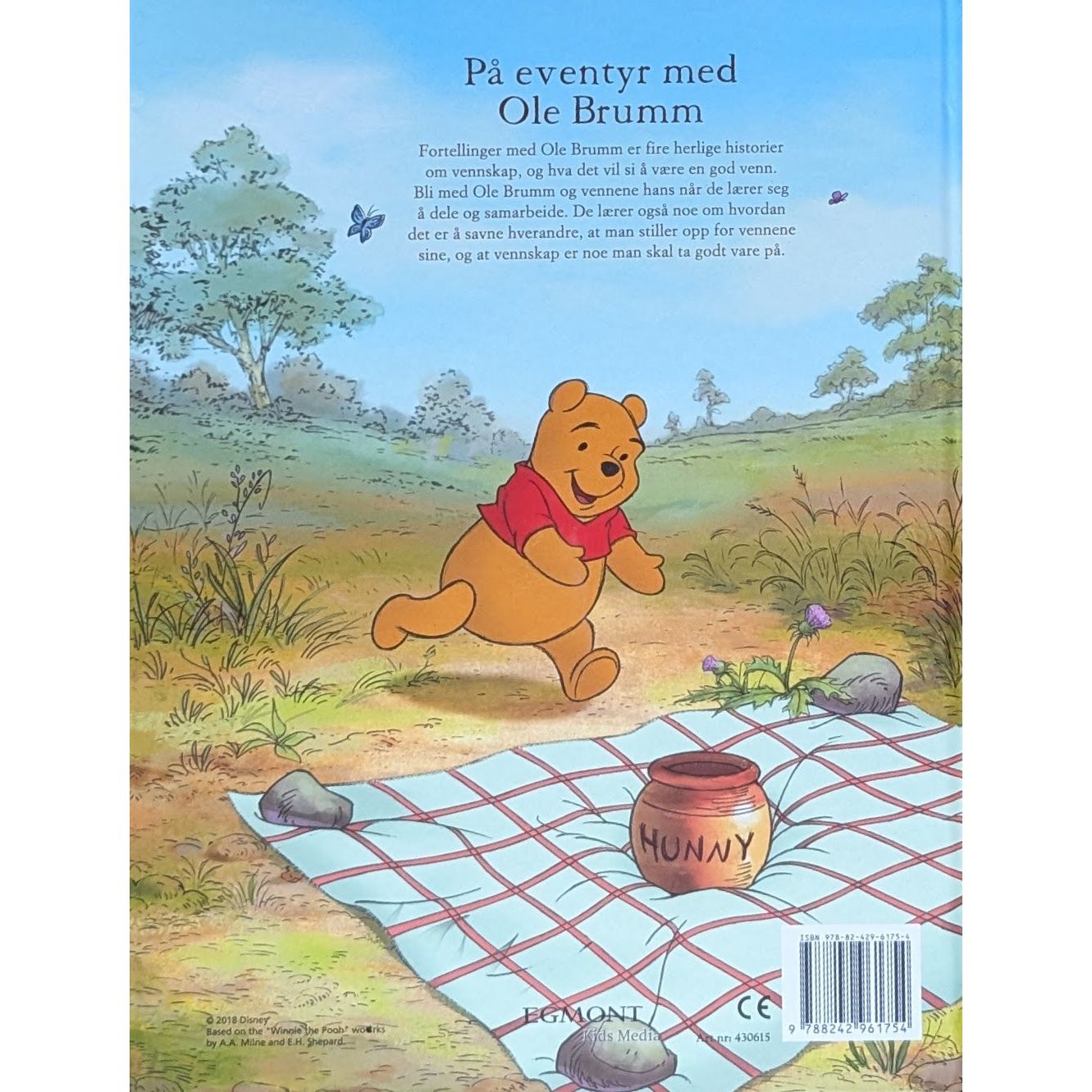 Disney's: På eventyr med Ole Brumm, brukte bøker