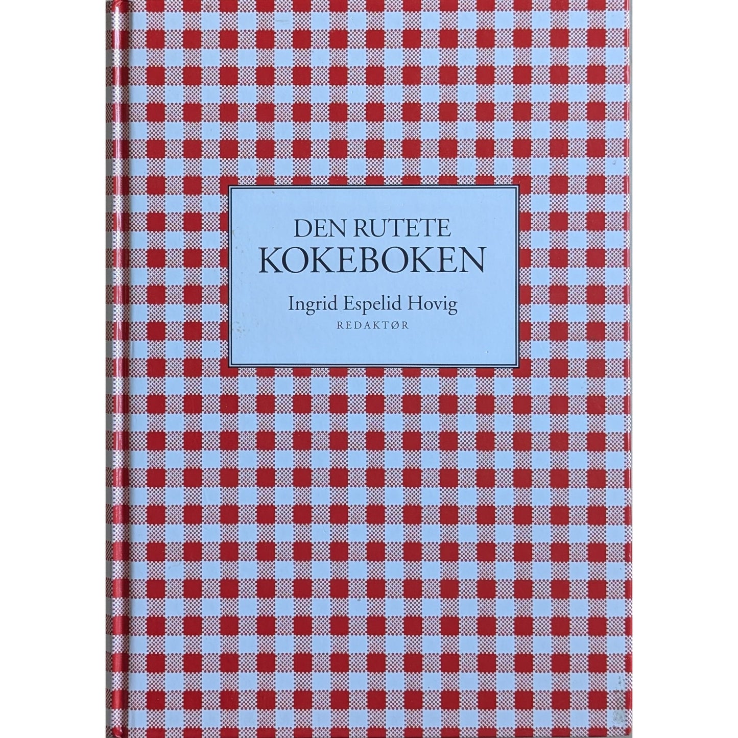 Den rutete kokeboken. Brukt kokebok av Ingrid Espelid Hovig