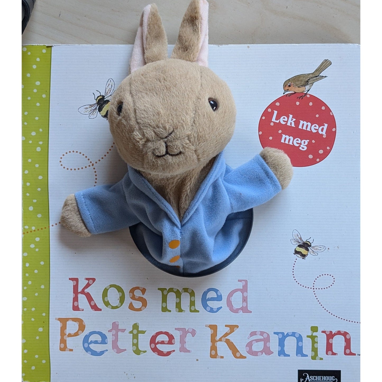 Petter Kanin - Kos med Petter Kanin. Fingerdukkebok. Beatrix Potter, brukte bøker
