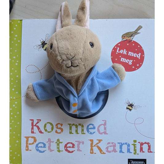 Petter Kanin - Kos med Petter Kanin. Fingerdukkebok. Beatrix Potter, brukte bøker