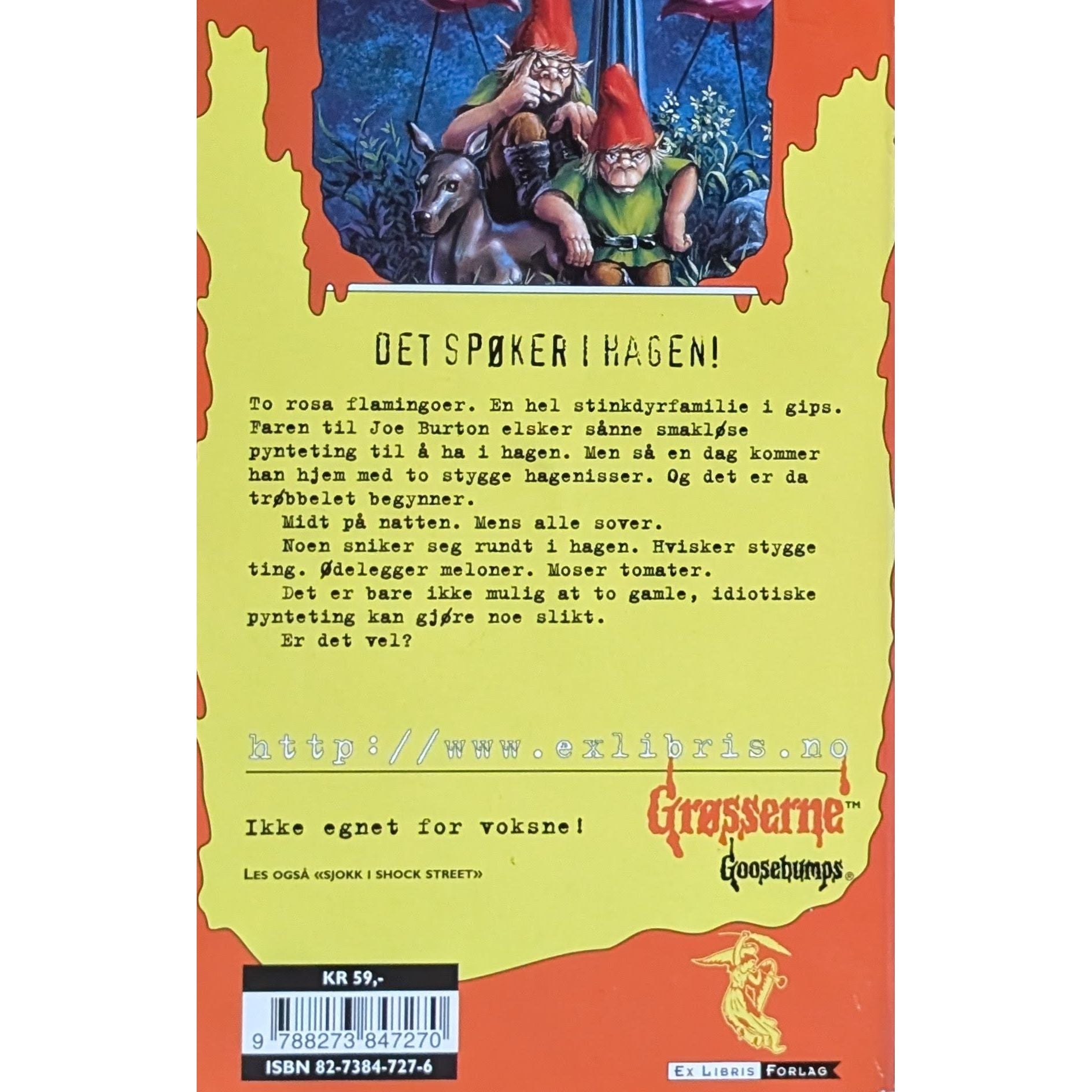 Grøsserne 33 - Hagenissenes hevn - Brukte bøker av R.L. Stine