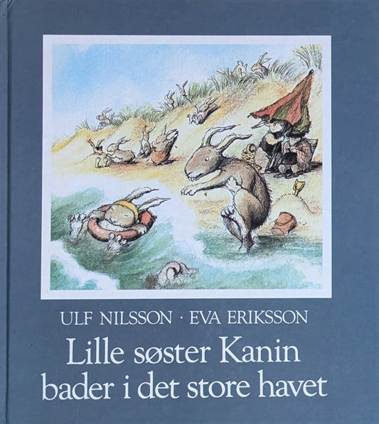 Lille søster Kanin bader i det store havet, brukte bøker av Ulf Nilsson og Eva Eriksson