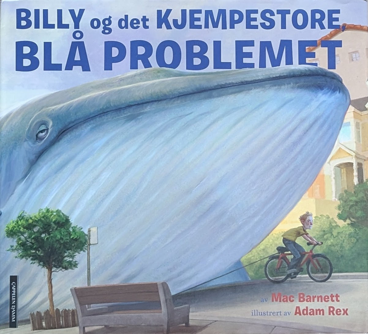 Billy og det kjempestore blå problemet, brukte bøker av Mac Barnett