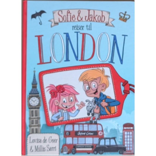 Sofie og Jakob reiser til London, brukte bøker av Lovisa de Geer