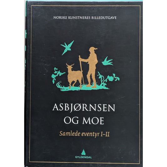 Asbjørnsen og Moe Samlede eventyr bind 1 og 2 - Brukte barnebøker av Asbjørnsen og Moe