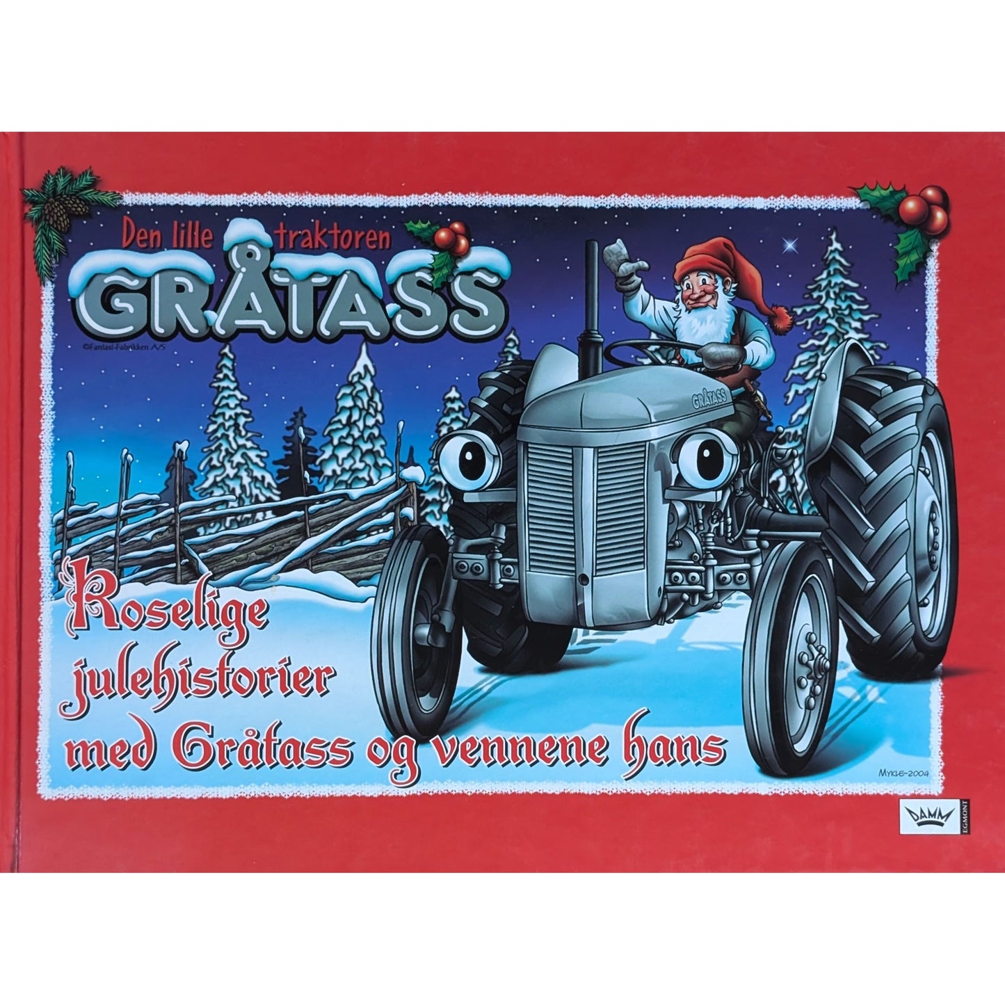 Den lille traktoren Gråtass. Koselige julehistorier med Gråtass, brukte bøker