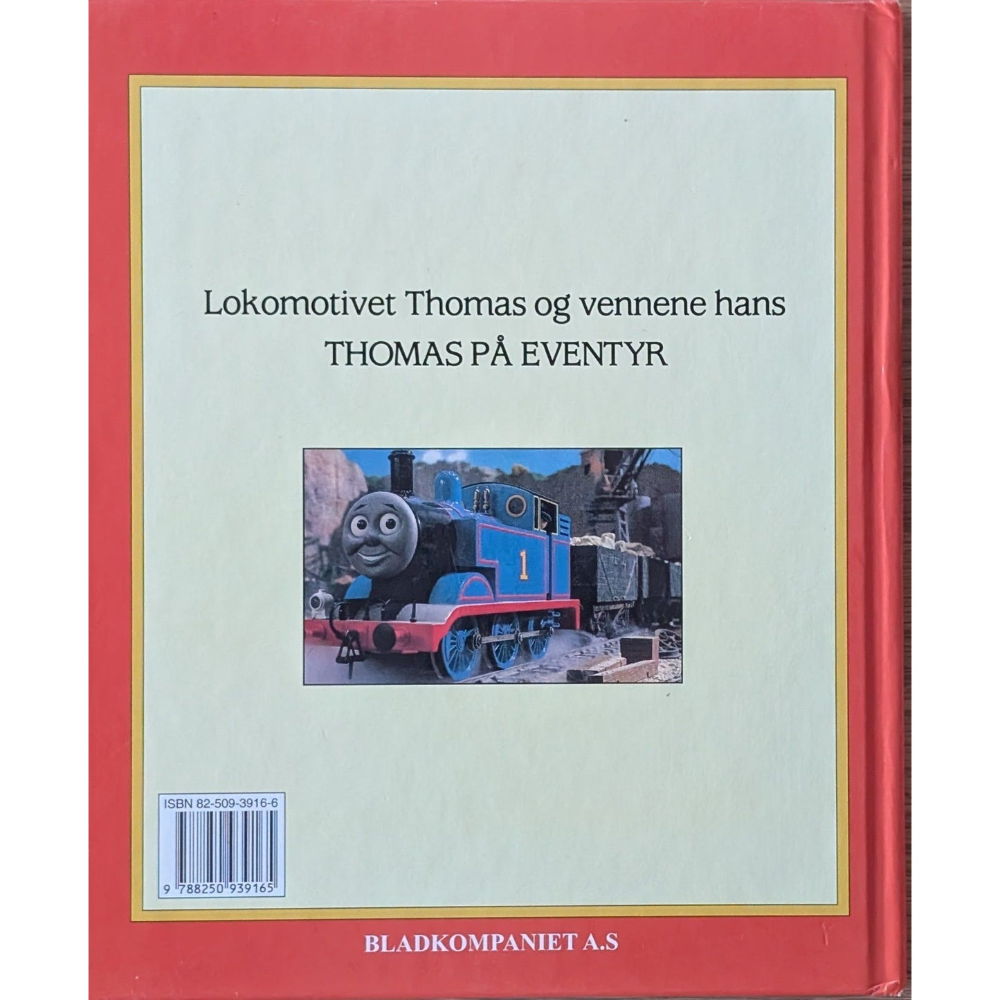 Lokomotivet Thomas - Thomas på eventyr. 8 historier av W. Awdry. Brukte bøker