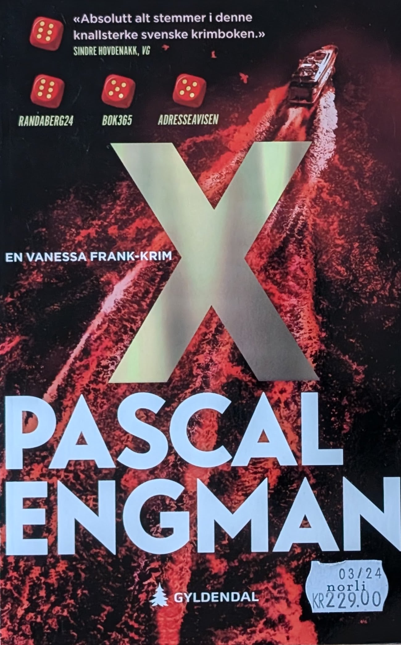 Vanessa Frank 5 - X - Brukte bøker av Pascal Engman