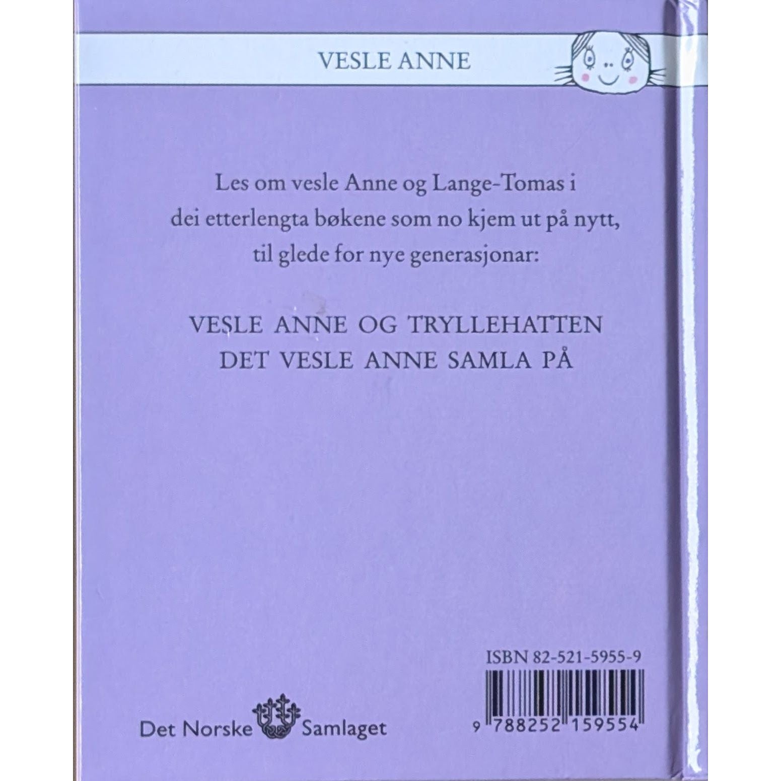 Det Vesle Anne samla på, brukte bøker av Inger og Lasse Sandberg