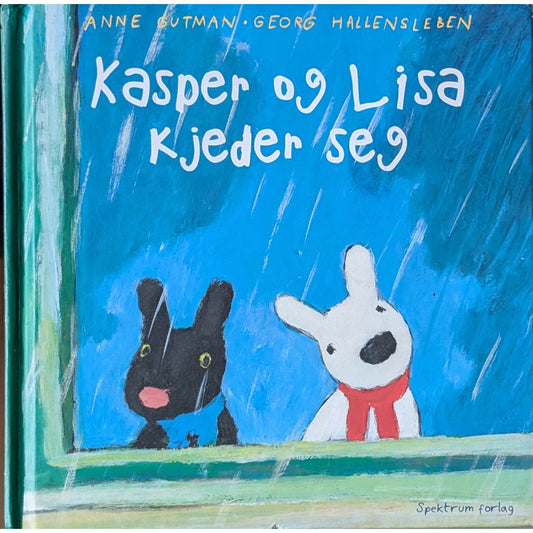 Kasper og Lisa kjeder seg, brukte bøker av Anne Gutman, og Georg Hallensleben