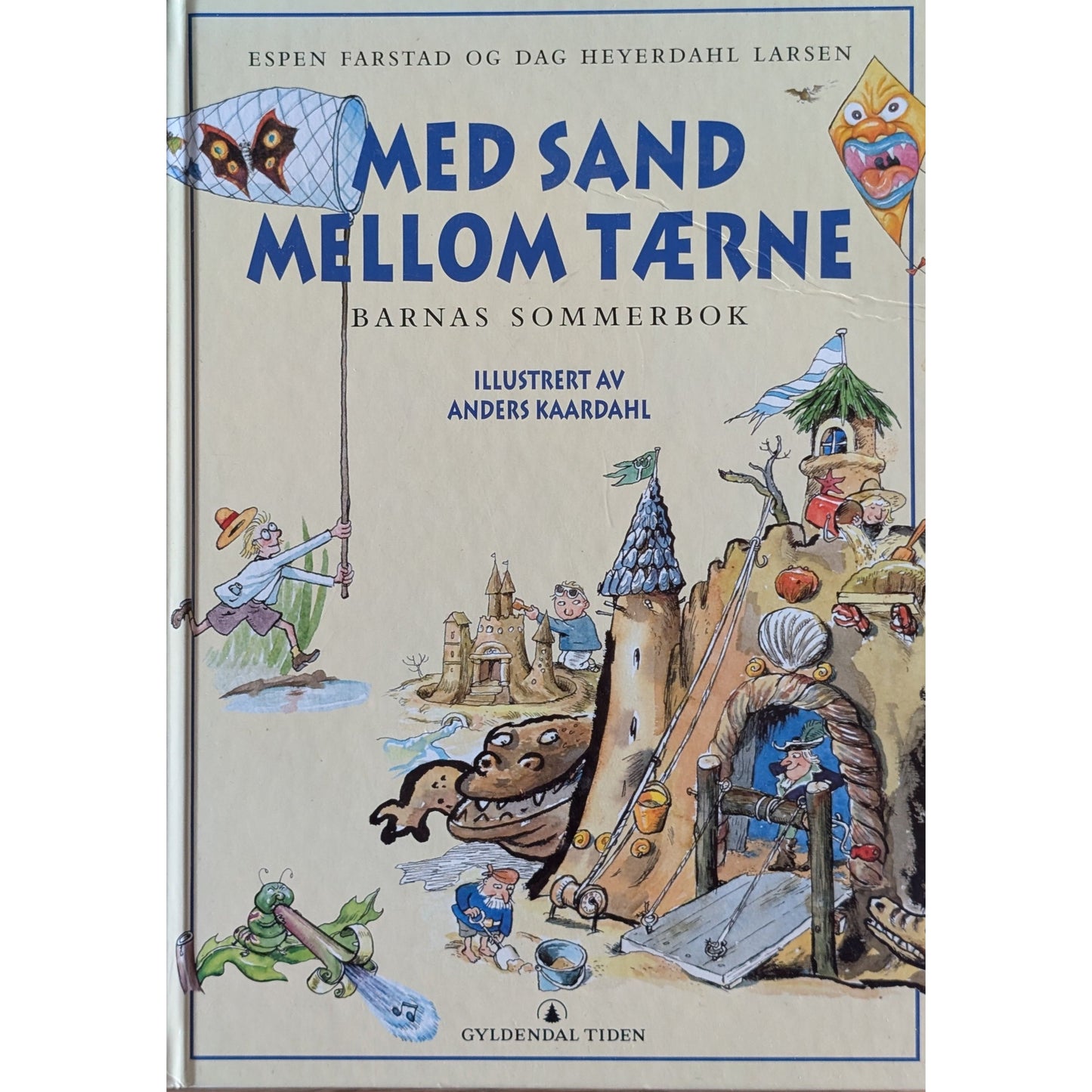 Med sand mellom tærne. Barnas sommerbok, brukte bøker av Espen Farstad