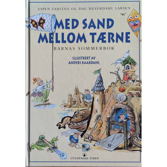 Med sand mellom tærne. Barnas sommerbok, brukte bøker av Espen Farstad